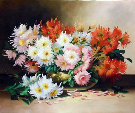 1352-T2 | 50cm x 61cm | fleurs 